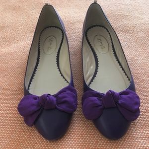 Purple Ballet Flats